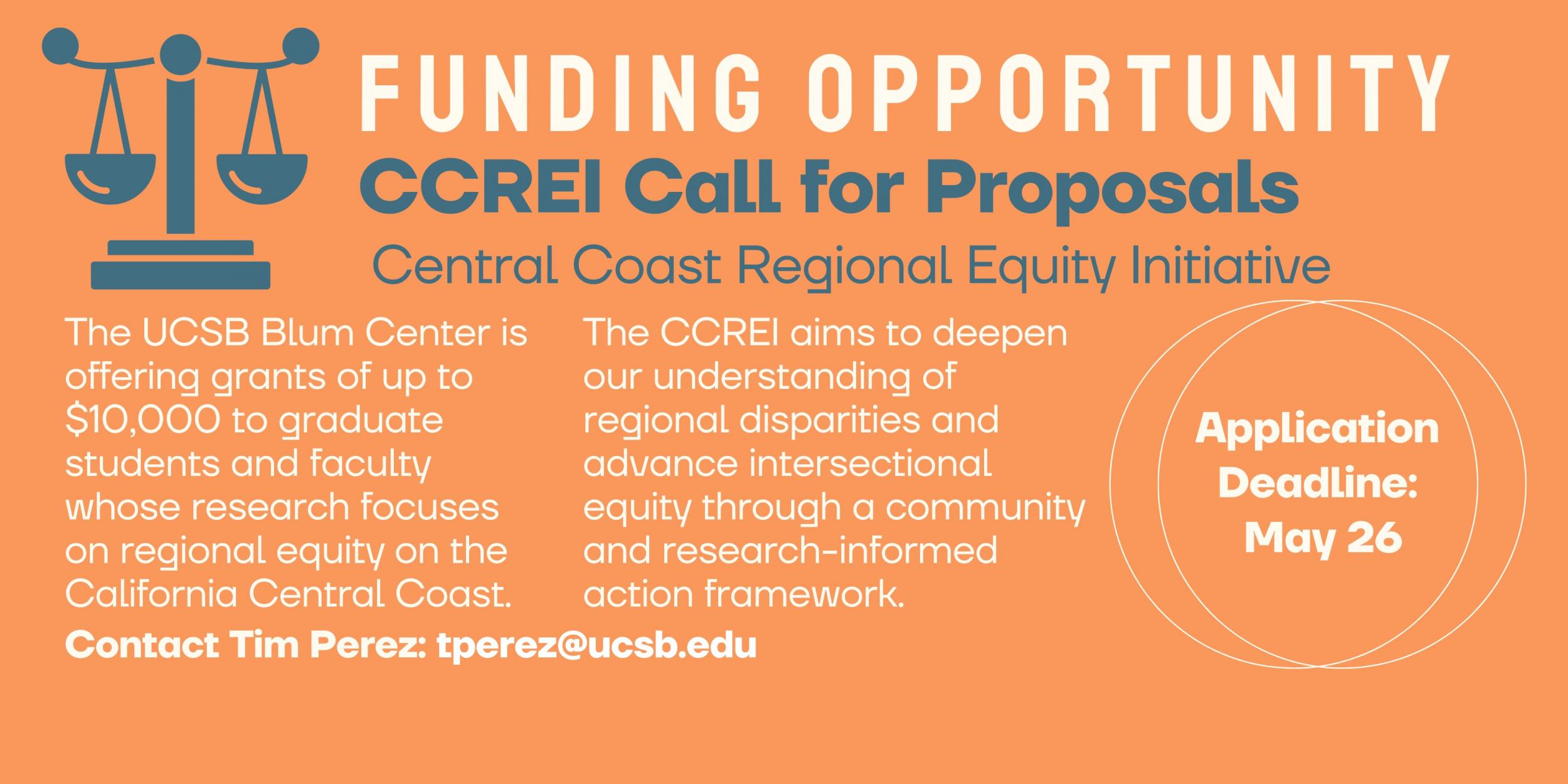 FUNDING OPPORTUNITY REGIONAL EQUITY CALL FOR PROPOSALS DEADLINE MAY uc-santa-barbara-on-twitter-ucsb-graduate-student-amelia-ritger-has